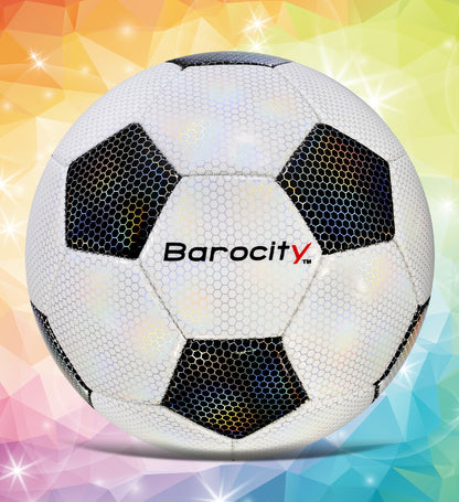 SOCCER BALL - CLASSIC BLACK & WHITE MODERN PATTERN - SIZE 3