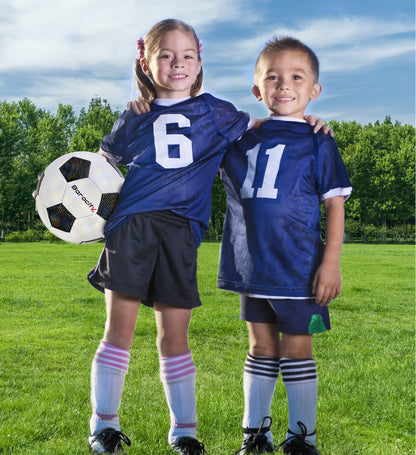 SOCCER BALL - CLASSIC BLACK & WHITE MODERN PATTERN - SIZE 3