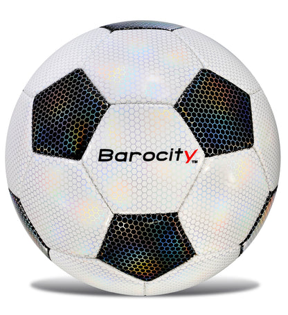 SOCCER BALL - CLASSIC BLACK & WHITE MODERN PATTERN - SIZE 3