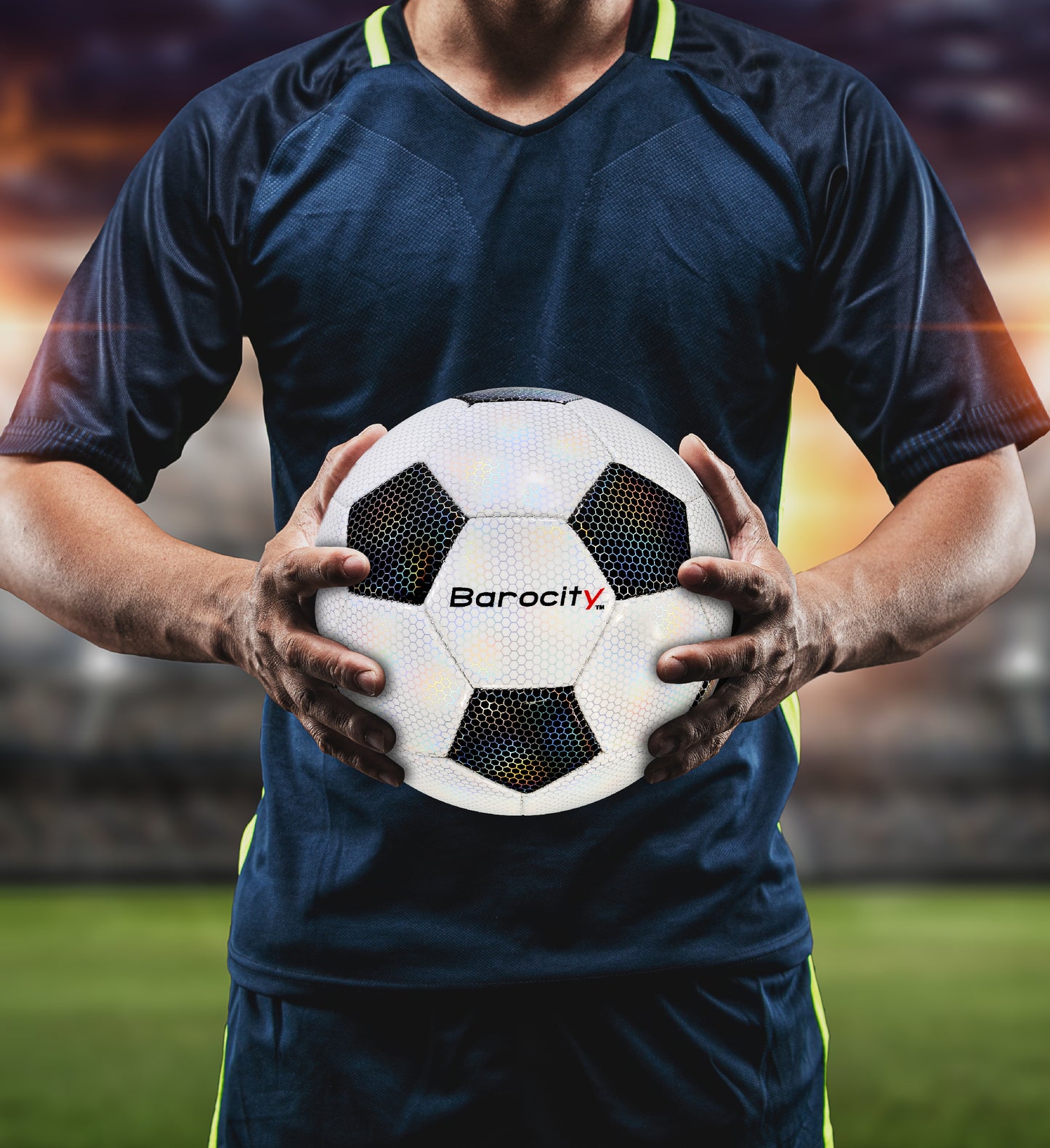 SOCCER BALL - CLASSIC BLACK & WHITE MODERN PATTERN - SIZE 4