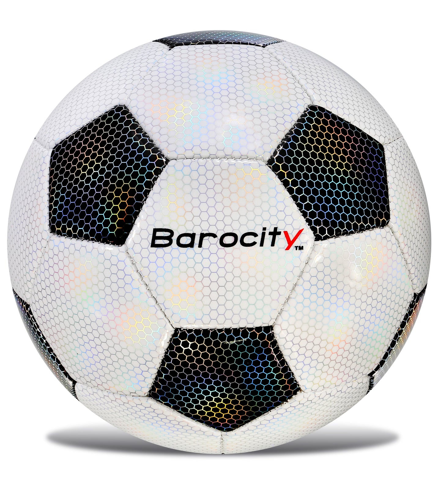 SOCCER BALL - CLASSIC BLACK & WHITE MODERN PATTERN - SIZE 4