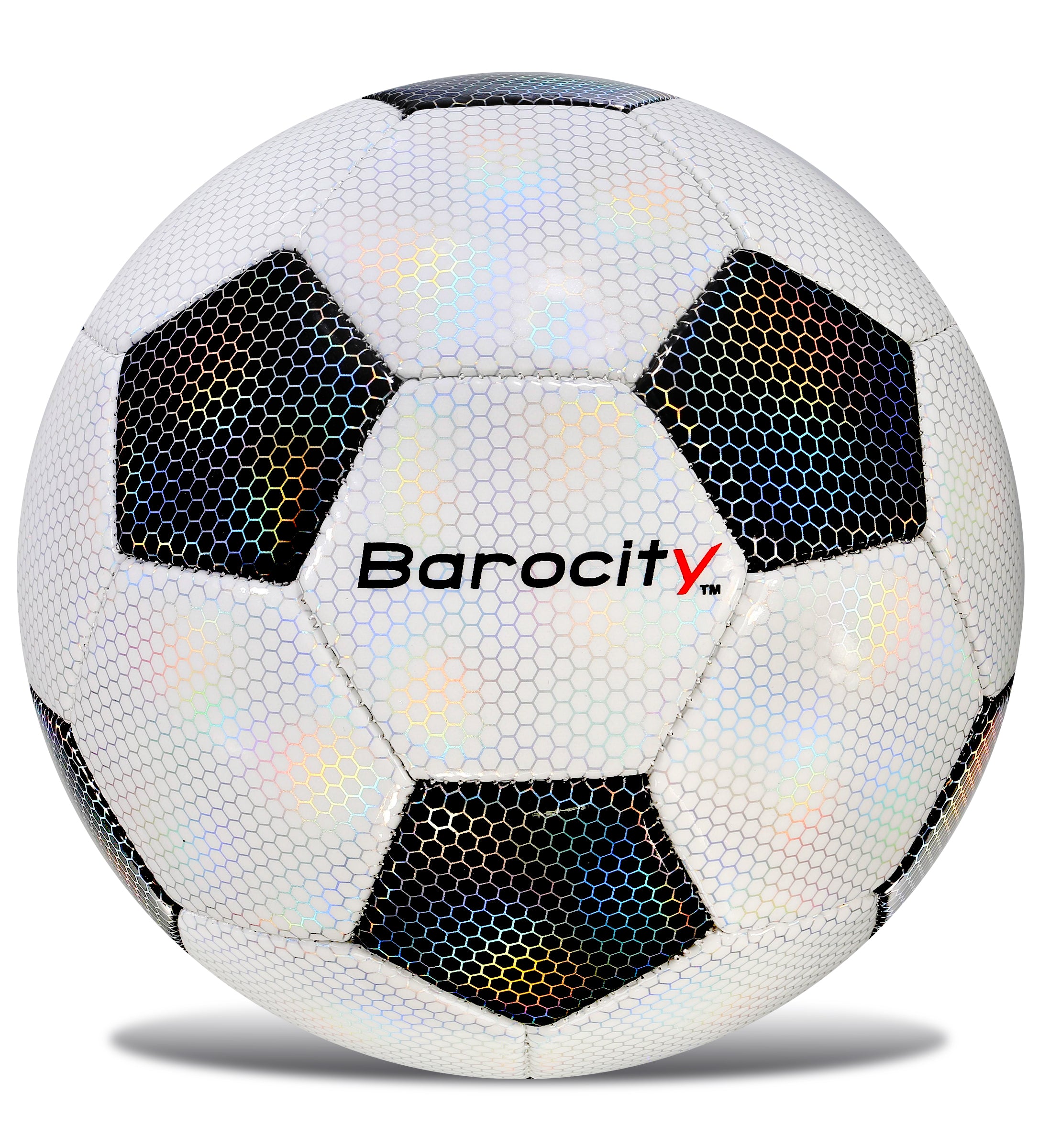 SOCCER BALL - CLASSIC BLACK & WHITE MODERN PATTERN - SIZE 4