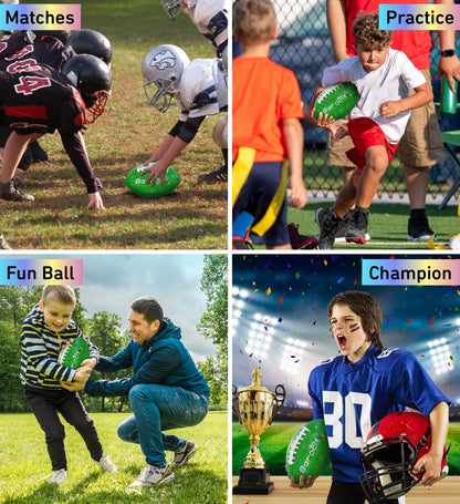 FOOTBALL - GREEN MODERN PATTERN - SIZE 3