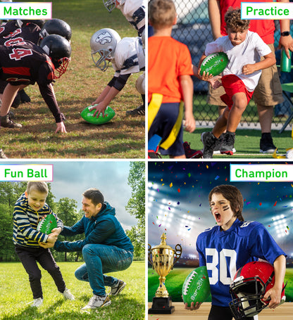 FOOTBALL - GREEN MODERN PATTERN - SIZE 6