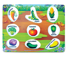 PEG PUZZLE - VEGETABLES