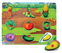 PEG PUZZLE - VEGETABLES
