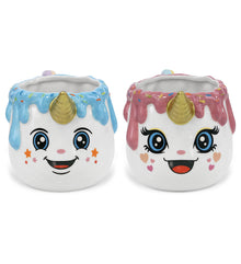 MUGNIV - UNICORN MARSHMALLOW MUGS - SET OF 2 - 16OZ