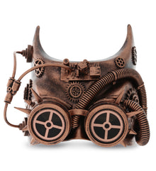 STEAMPUNK - BAT EARS HALF FACE MASK - COPPER
