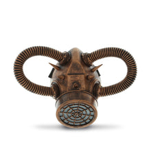 STEAMPUNK - MOUTH GAS MASK - COPPER