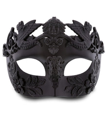 STEAMPUNK - VENETIAN ROYAL MASQUERADE BALL MASK - BLACK