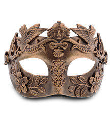 STEAMPUNK - VENETIAN ROYAL MASQUERADE BALL MASK - COPPER