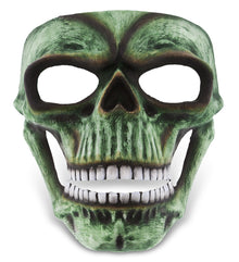 COSTUME - GREEN SKULL MASK