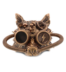 STEAMPUNK - MECHANICAL WOLF MASK - COPPER