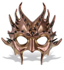 STEAMPUNK - METALLIC DEVIL MASK - ROSE GOLD
