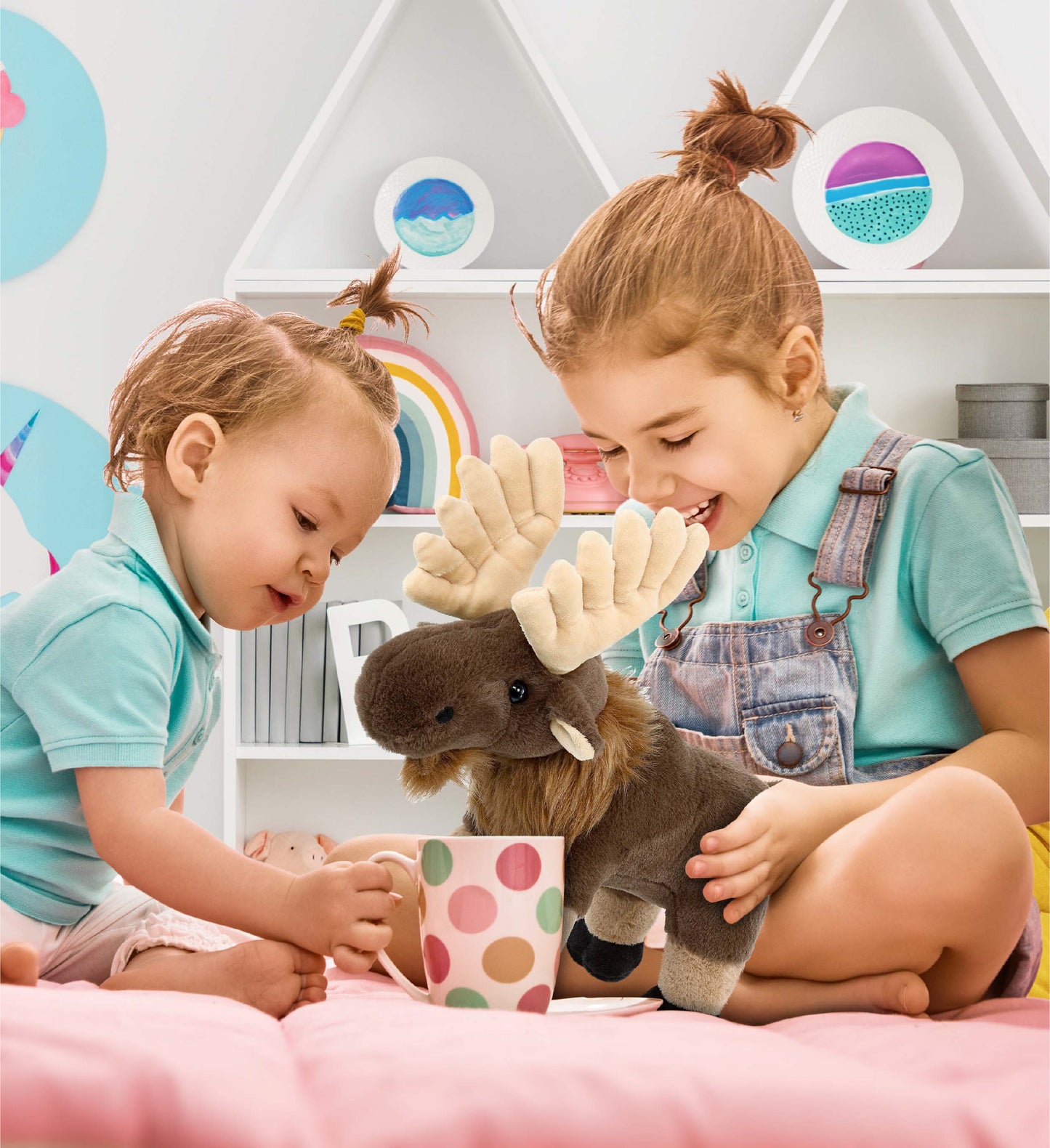 SUPER-SOFT PLUSH - STANDING MOOSE 8"