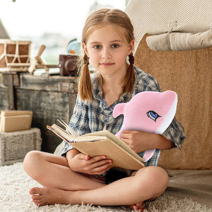 BABY SOFT PLUSH - PINK DOLPHIN