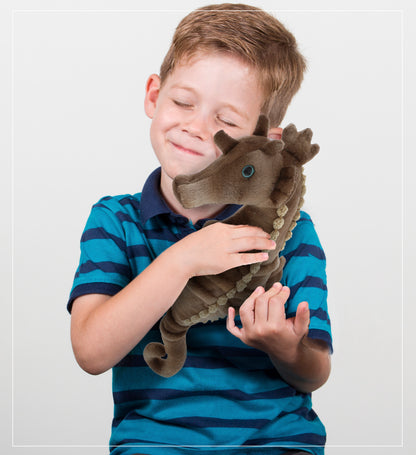 WILD COLLECTION PLUSH - 12" SEAHORSE