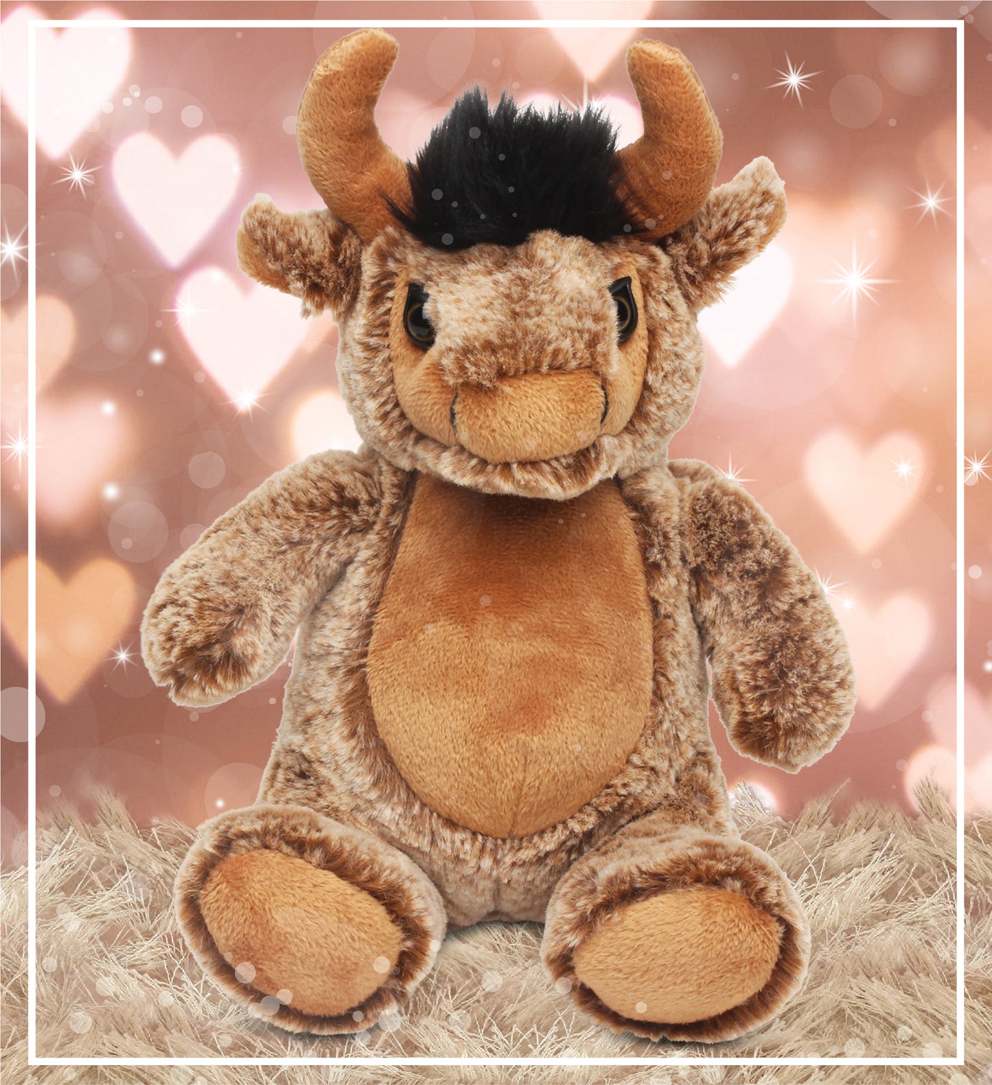 SUPER SOFT PLUSH - SITTING BUFFALO