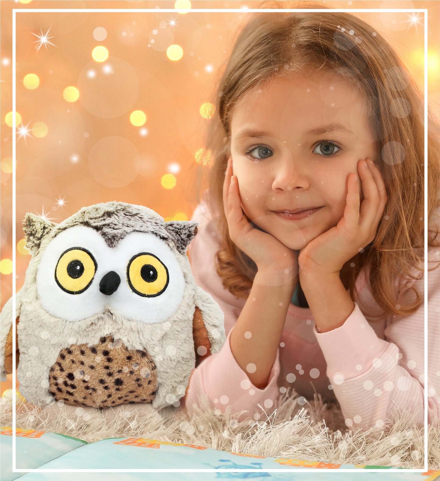 SUPER SOFT PLUSH - FAT BROWN OWL