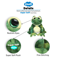 SUPER SOFT PLUSH - SQUAT FROG