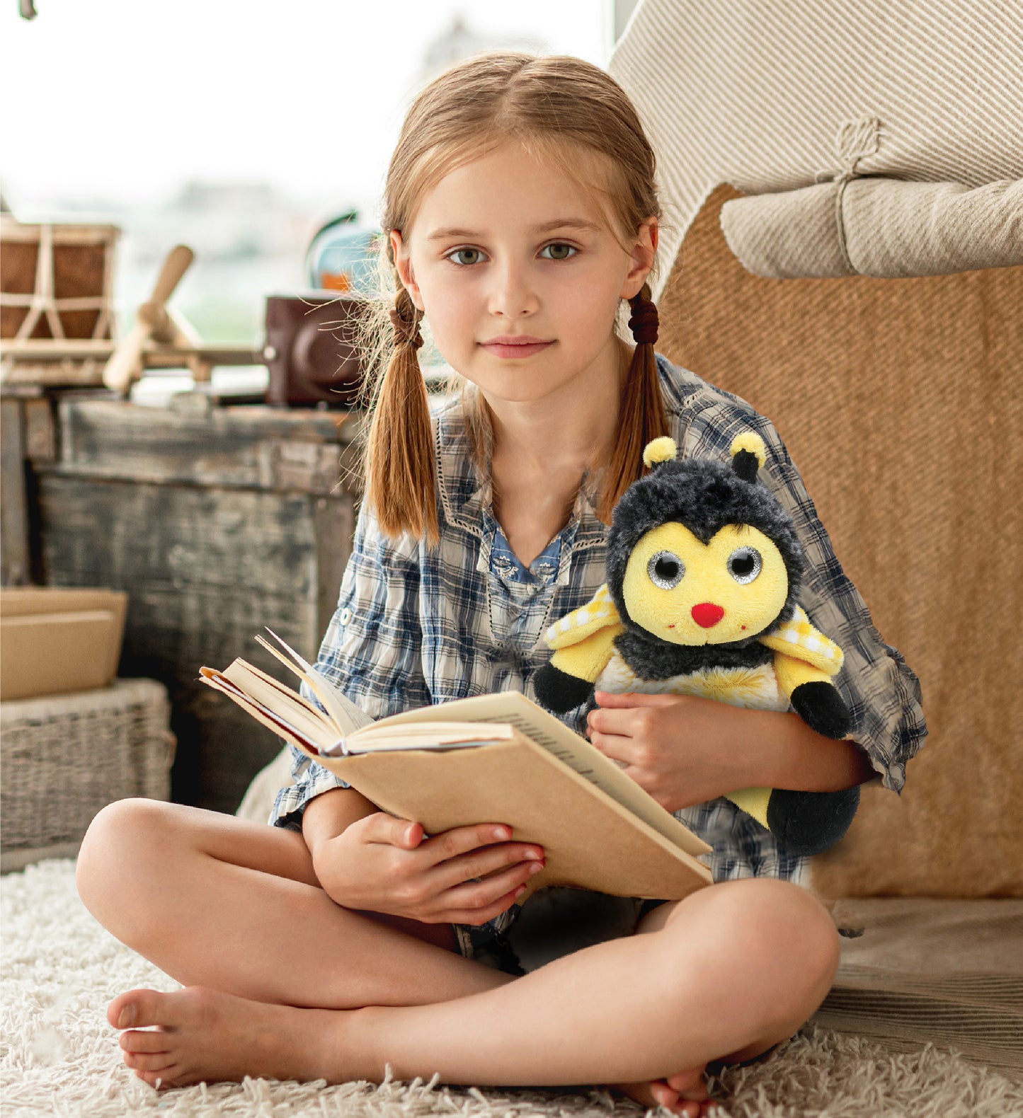 SUPER SOFT PLUSH - SITTING BEE