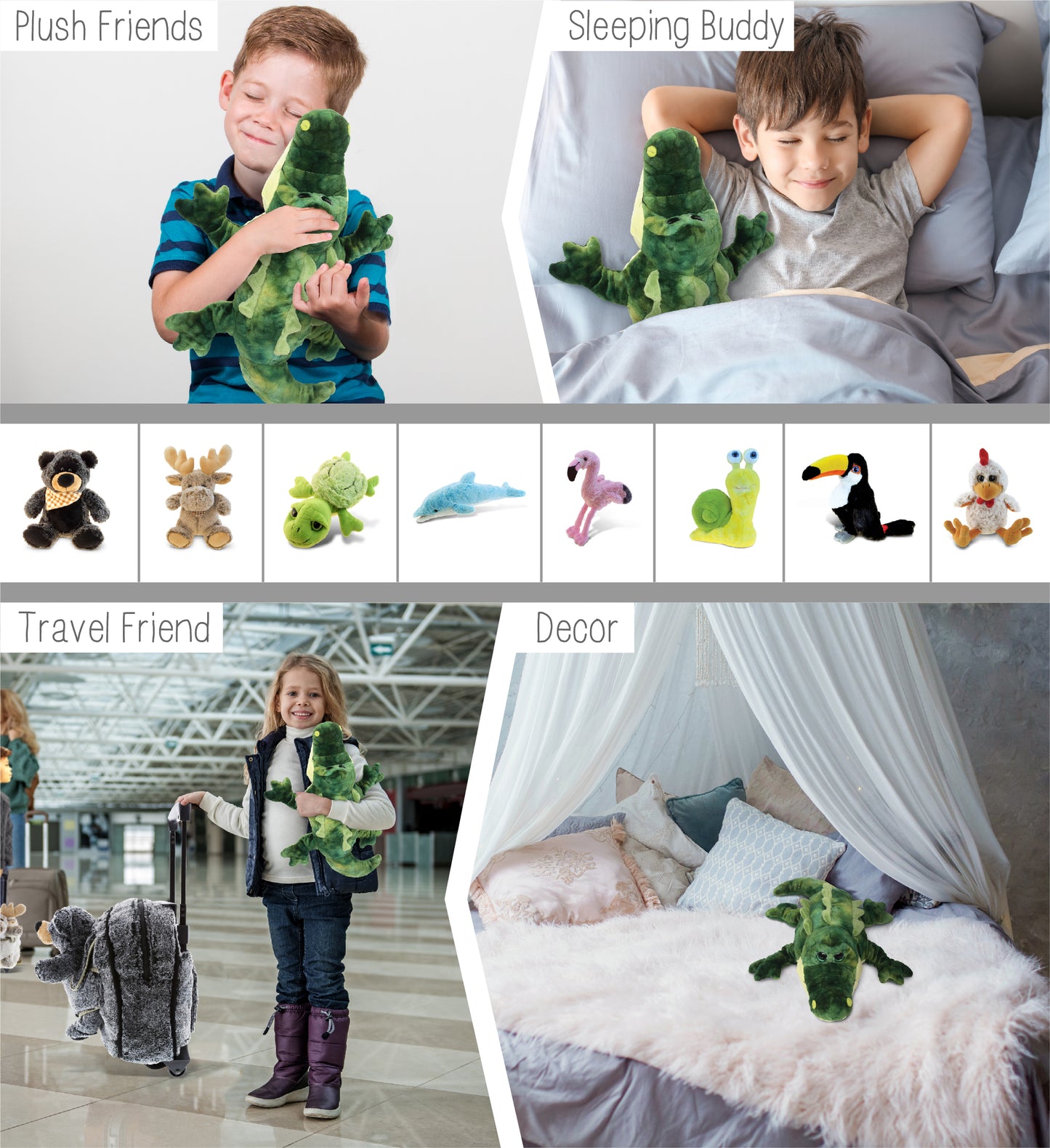 SUPER SOFT PLUSH - GATOR