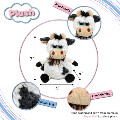 SUPER SOFT PLUSH - SITTING COW