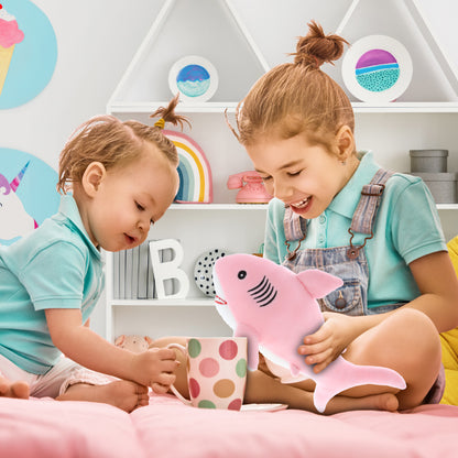 BABY SOFT PLUSH - PINK SHARK