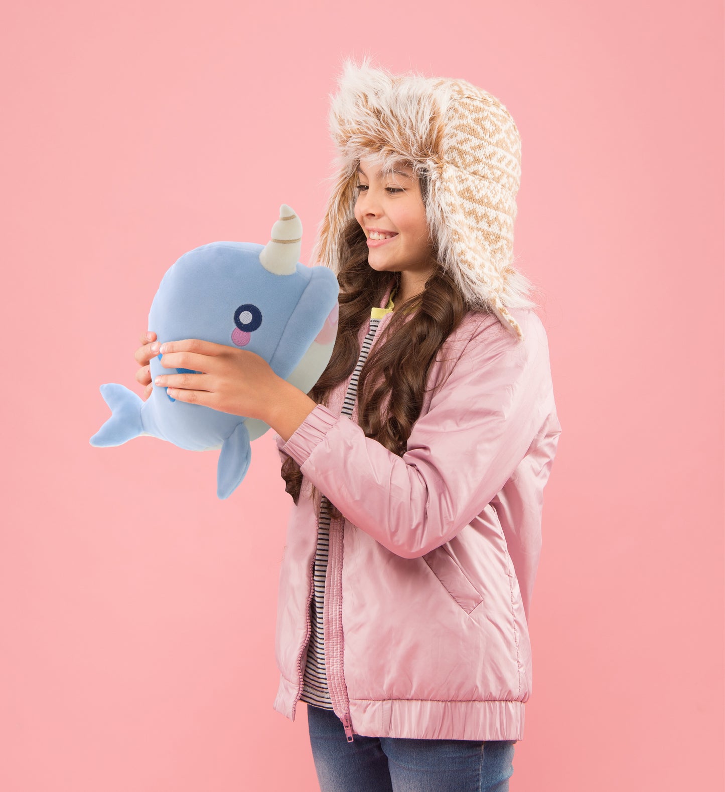 BABY SOFT PLUSH - BLUE NARWHAL