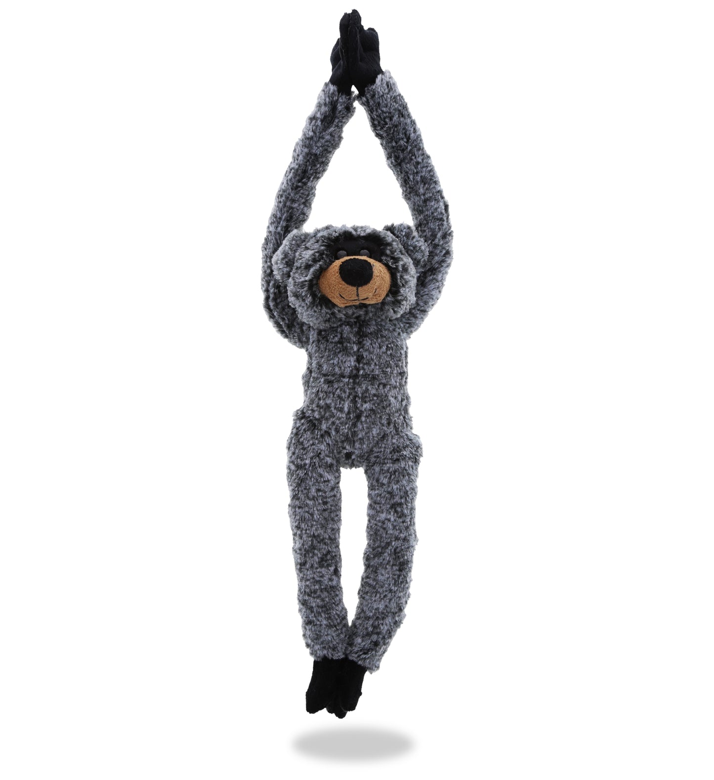 SUPER SOFT PLUSH - LONG ARMS - BLACK BEAR
