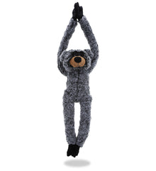 SUPER SOFT PLUSH - LONG ARMS - BLACK BEAR
