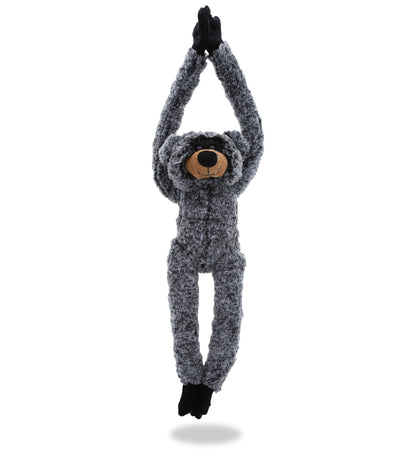 SUPER SOFT PLUSH - LONG ARMS - BLACK BEAR