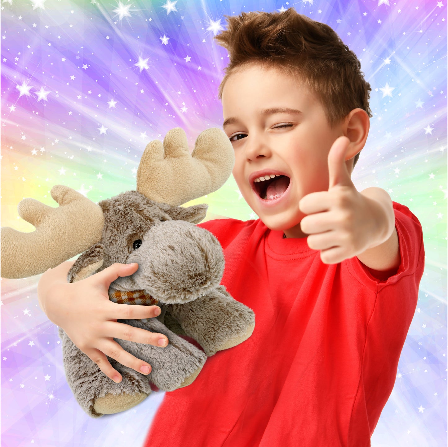 SUPER-SOFT PLUSH - FLOPPY MOOSE