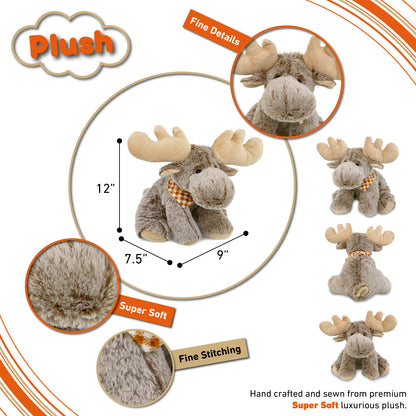 SUPER-SOFT PLUSH - FLOPPY MOOSE