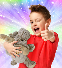 SUPER-SOFT PLUSH - LYING MOOSE