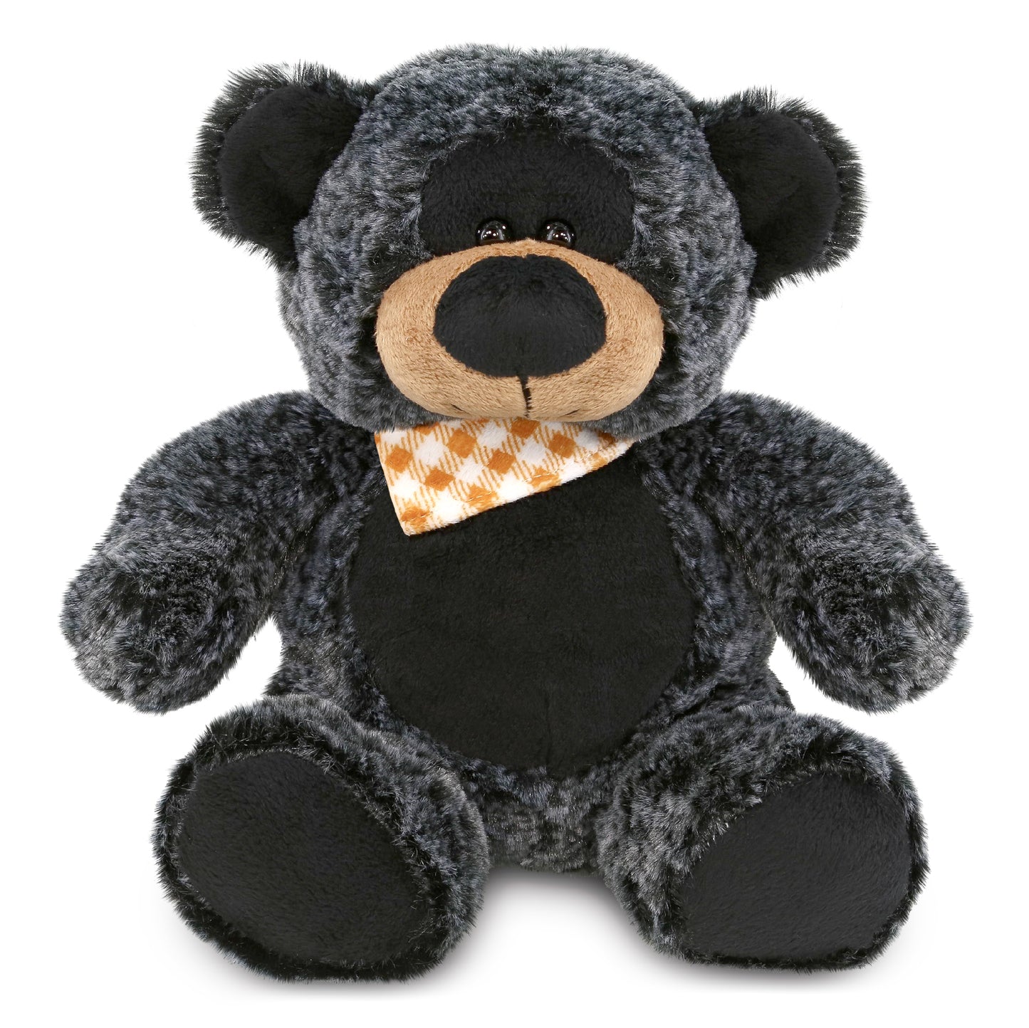 SUPER-SOFT PLUSH - SITTING BLACK BEAR