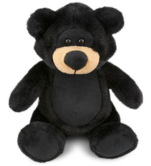 SUPER-SOFT PLUSH - BLACK BEAR 9"
