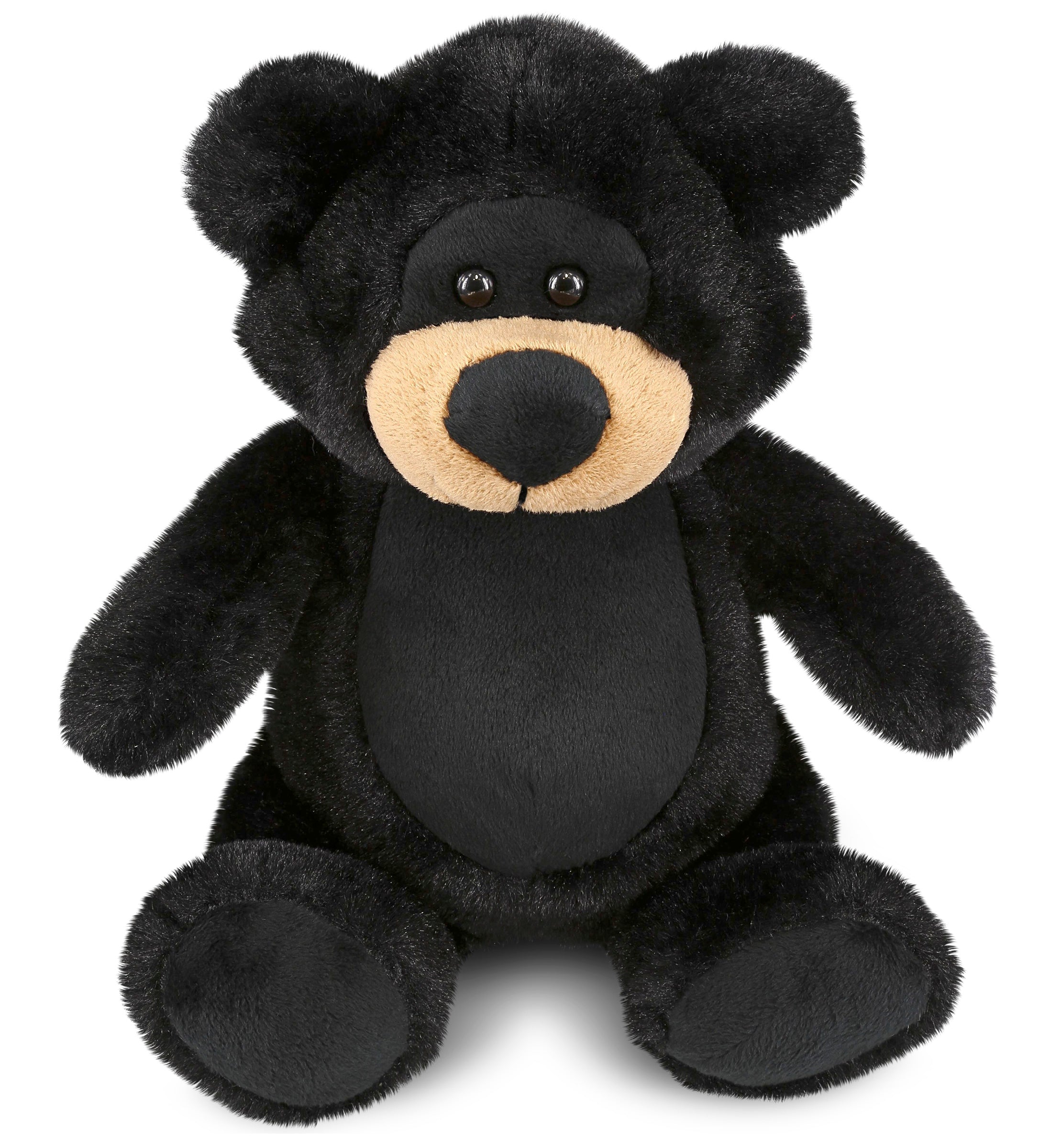 SUPER-SOFT PLUSH - BLACK BEAR 9"