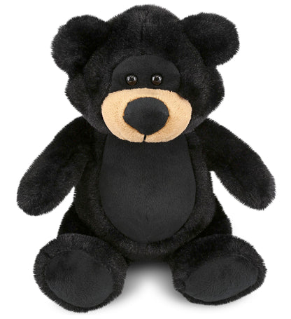 SUPER-SOFT PLUSH - BLACK BEAR 9"