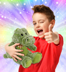 SUPER-SOFT PLUSH - SITTING ALLIGATOR