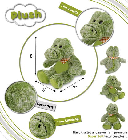 SUPER-SOFT PLUSH - SITTING ALLIGATOR
