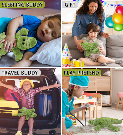 SUPER-SOFT PLUSH - ALLIGATOR SMALL