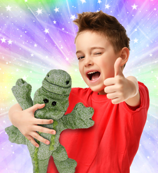 SUPER-SOFT PLUSH - ALLIGATOR LARGE