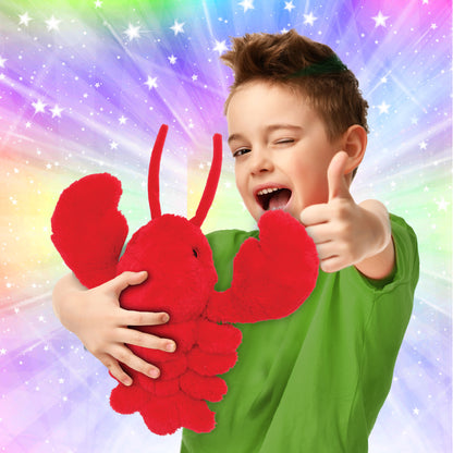 SUPER SOFT PLUSH - ELEGANT RED LOBSTER