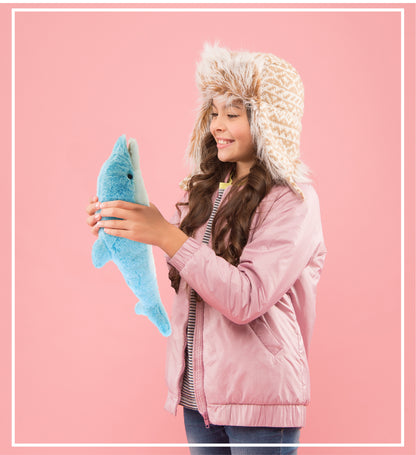 SUPER-SOFT PLUSH - DOLPHIN SMALL