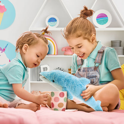 SUPER-SOFT PLUSH - DOLPHIN LARGE