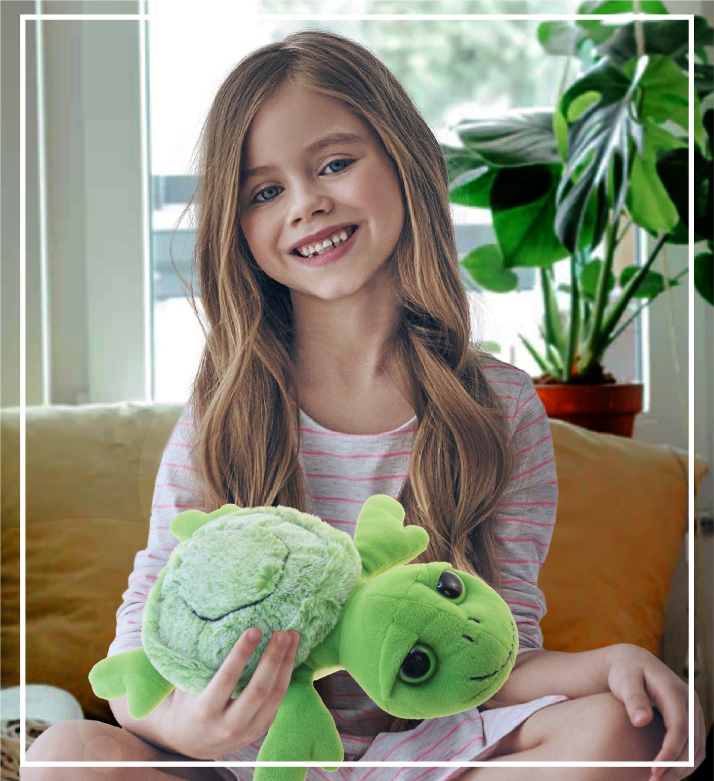 SUPER-SOFT PLUSH - SEA-TURTLE SMALL