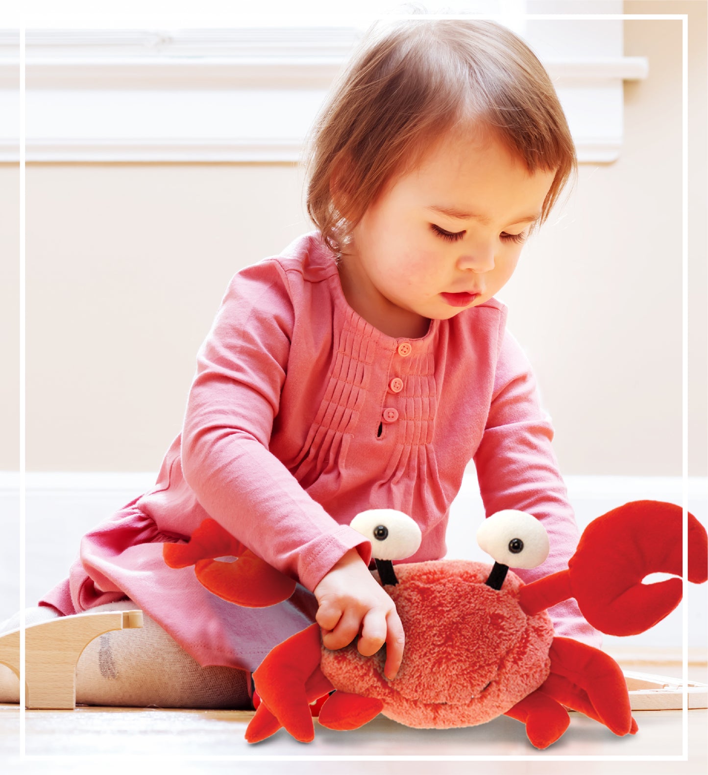 SUPER-SOFT PLUSH - RED CRAB 12"