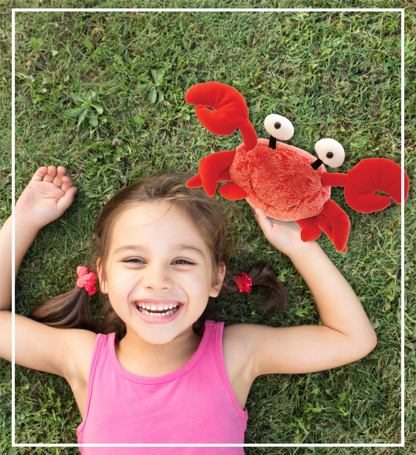 SUPER-SOFT PLUSH - RED CRAB 12"