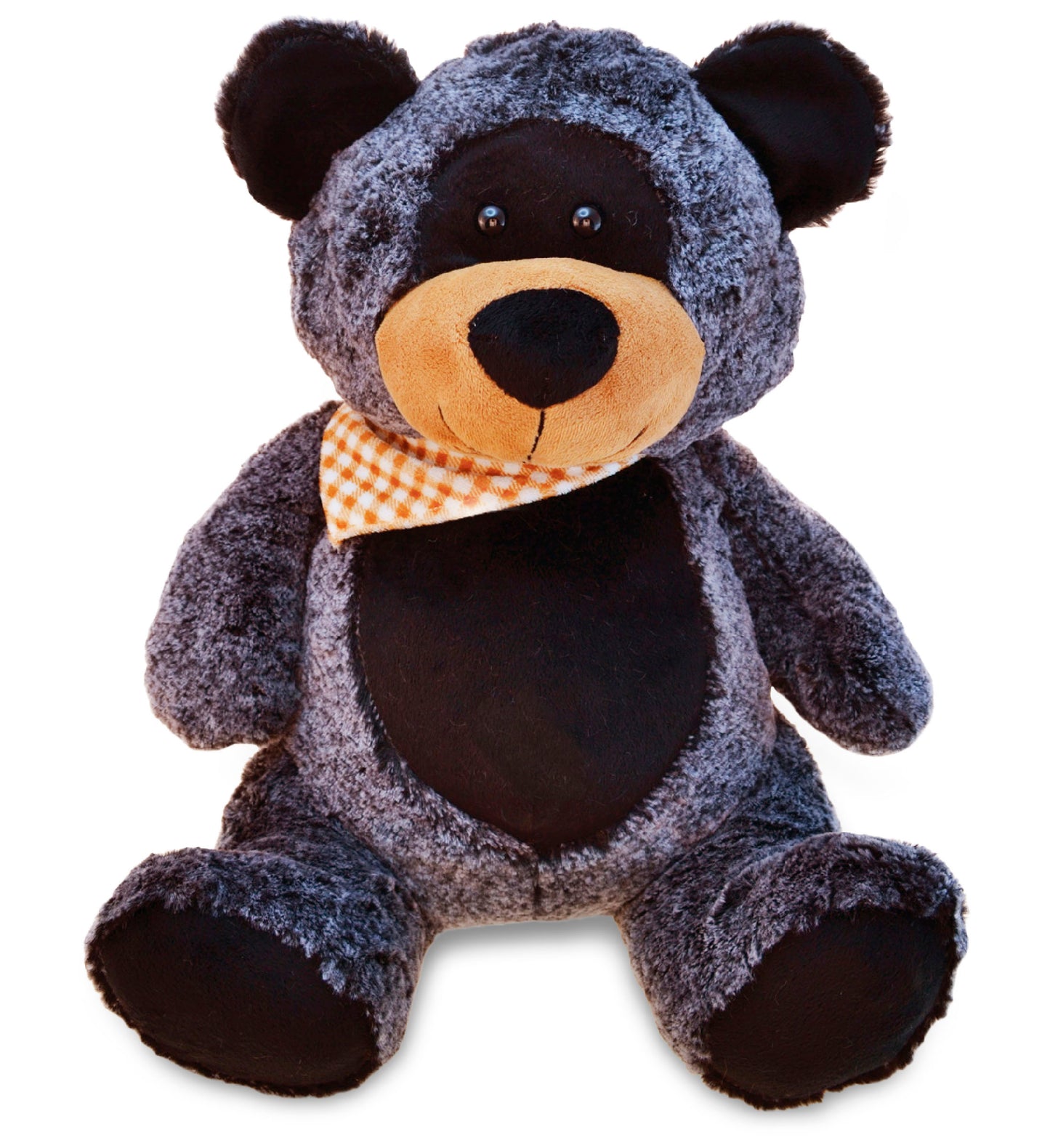 SUPER-SOFT PLUSH - SITTING BLACK BEAR XL